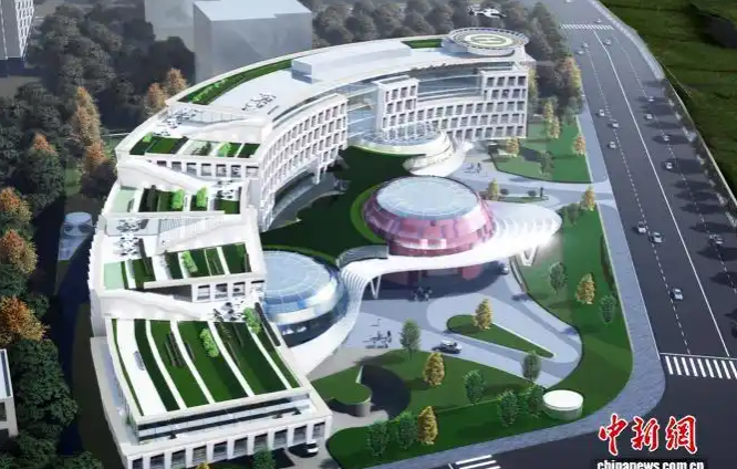 阜康中心医院动工 民众“家门口”享受高品质医疗服务