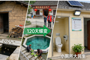120 天厕所革命记：我带着全村改厕所，现在游客为了卫生间来打卡